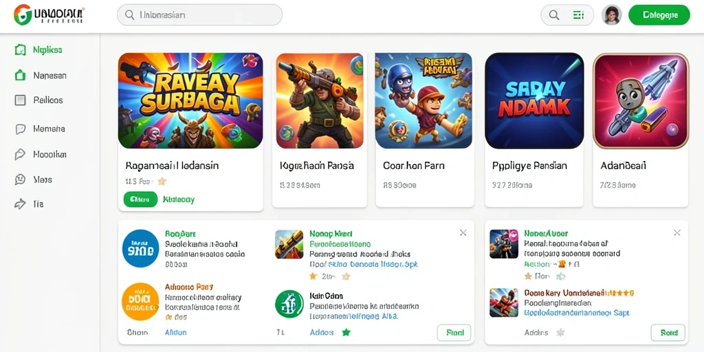 Latar belakang yang detail dan menawan di setiap level.