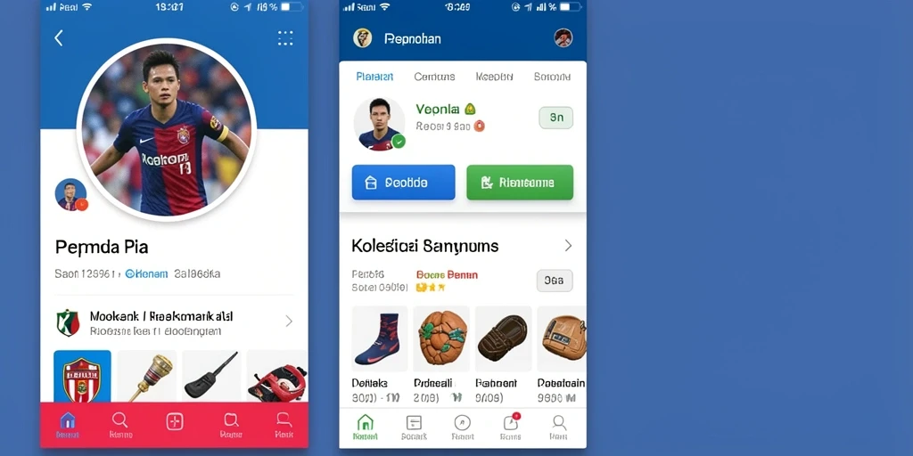Fitur komunitas yang memungkinkan interaksi dengan pemain lain.